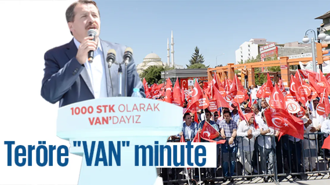 Teröre &quotVAN" minute