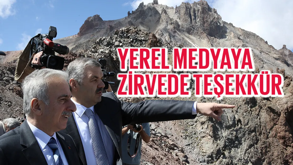 YEREL MEDYAYA ZİRVEDE TEŞEKKÜR