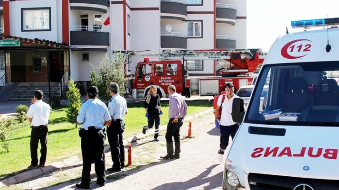 Melikgazi'de intihar teşebbüsü