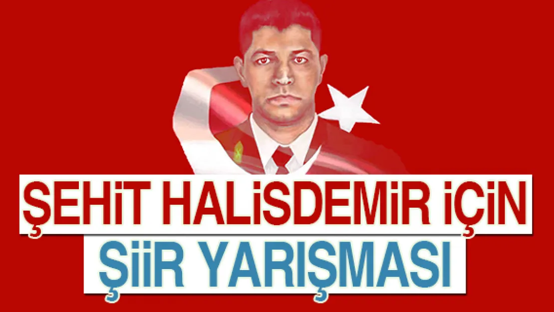 ŞEHİT HALİSDEMİR İÇİN ŞİİR YARIŞMASI