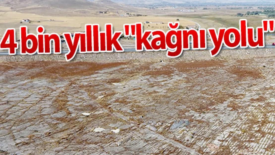 4 bin yıllık &quotkağnı yolu"
