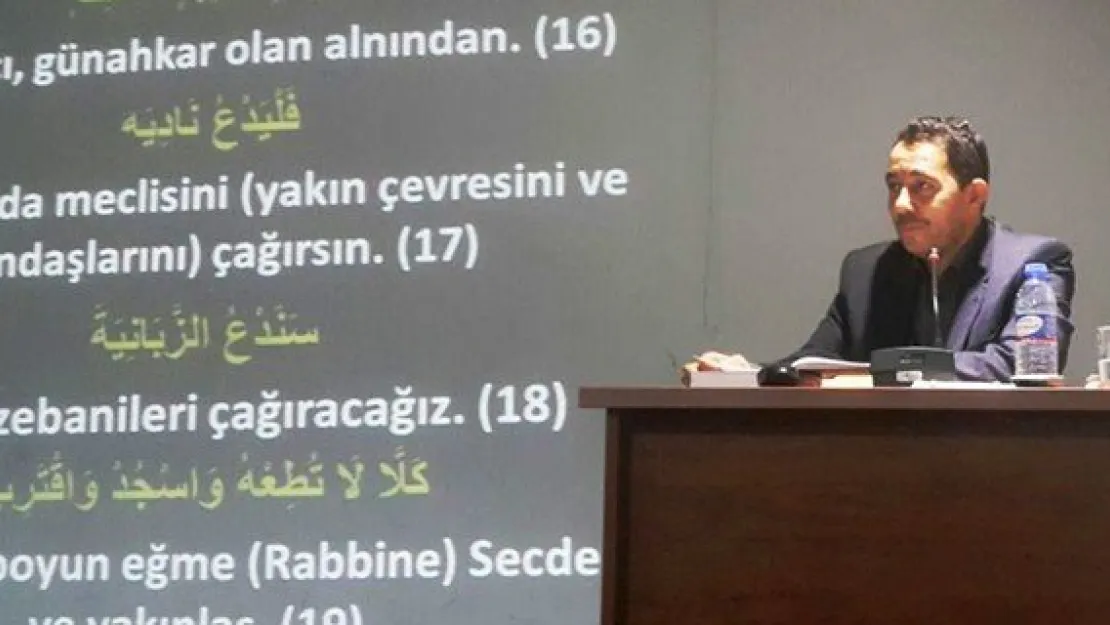 İlim Hikmet Vakfı'nda tefsir dersleri başladı