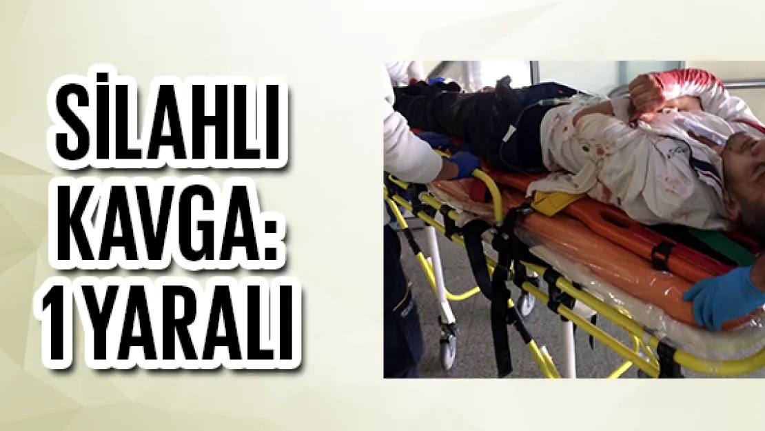 Kayseri'de silahlı kavga: 1 yaralı
