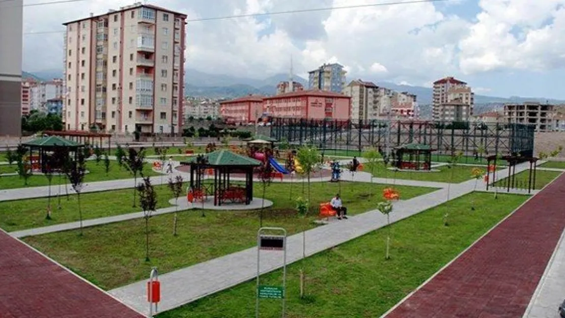 Melikgazi'ye 14 park daha