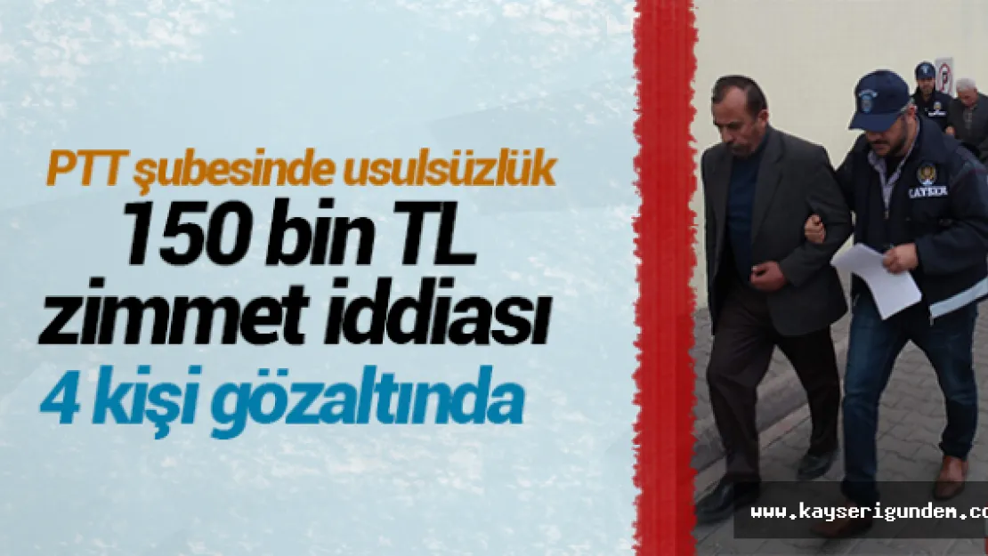 150 bin TL zimmet iddiası