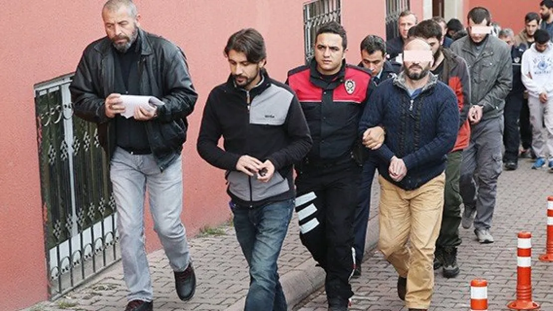 DEAŞ operasyonu gözaltına alınanlar adliyede