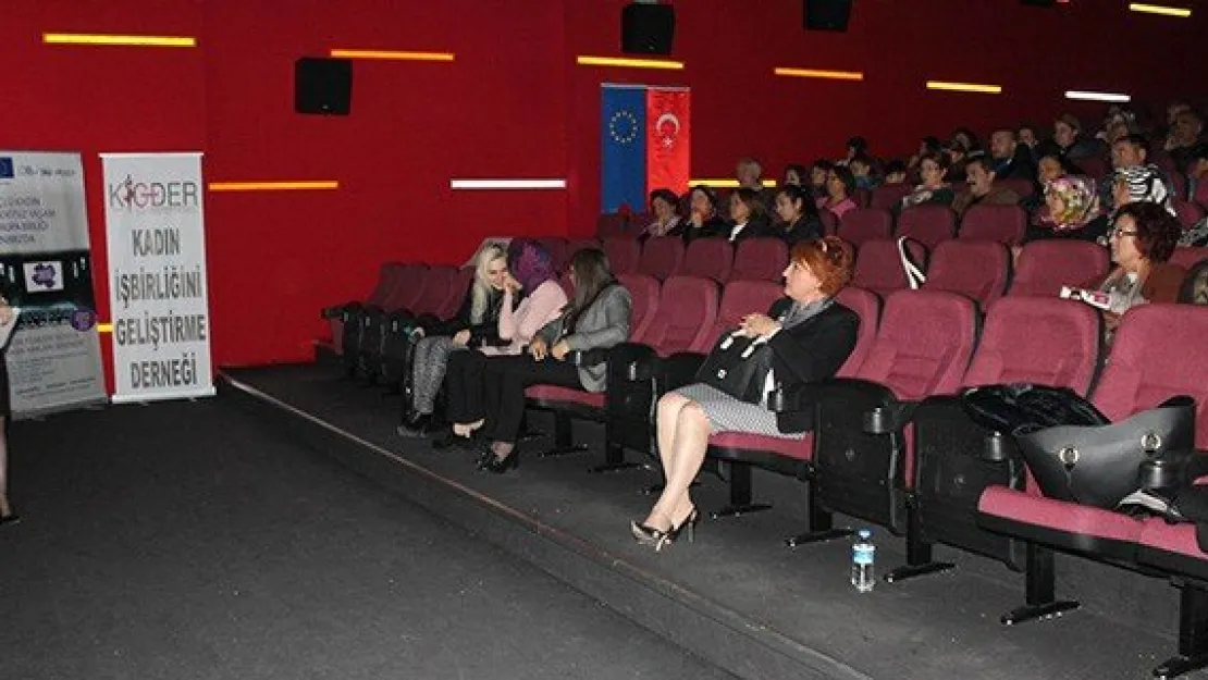 Kadına Yönelik Şiddete Karşı bilgilendirme semineri