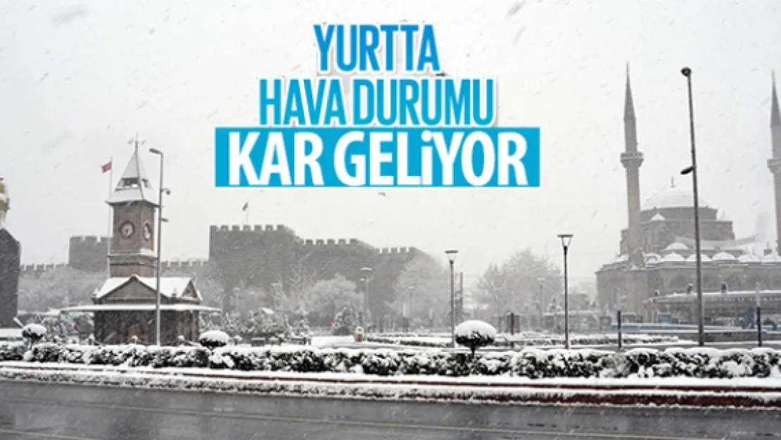 KAR GELİYOR