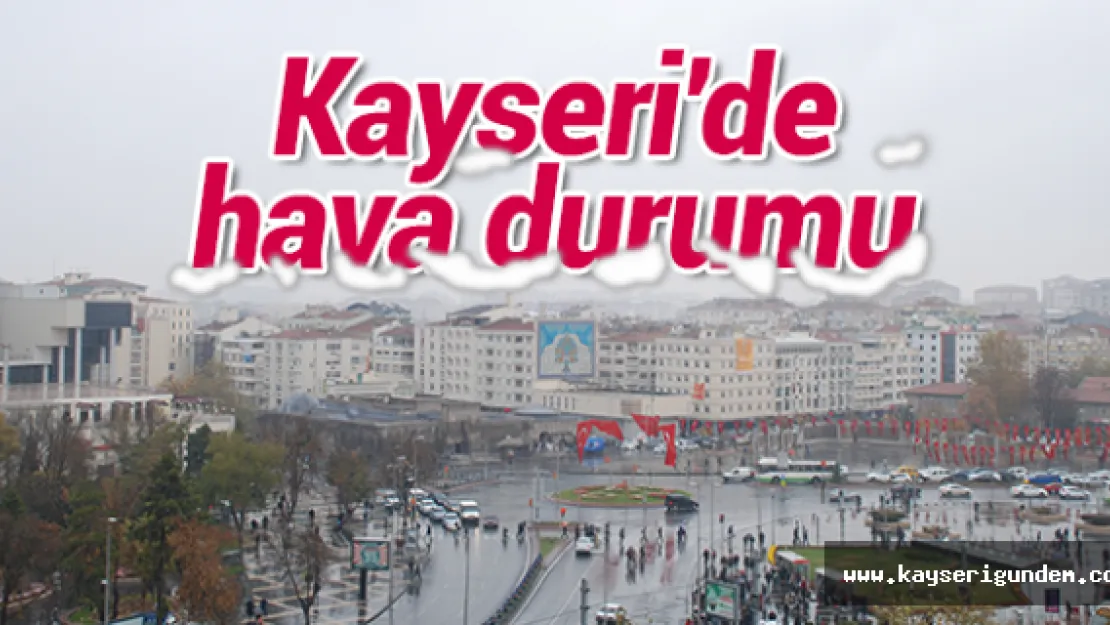 Kayseri'de hava durumu