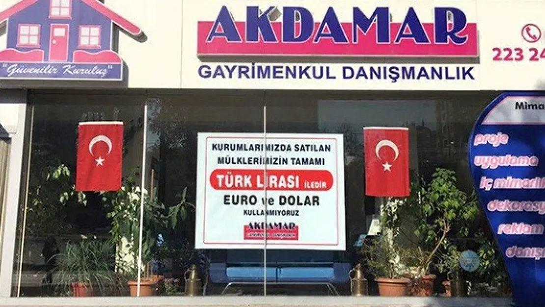 Akdamar Emlak TL'ye geçti