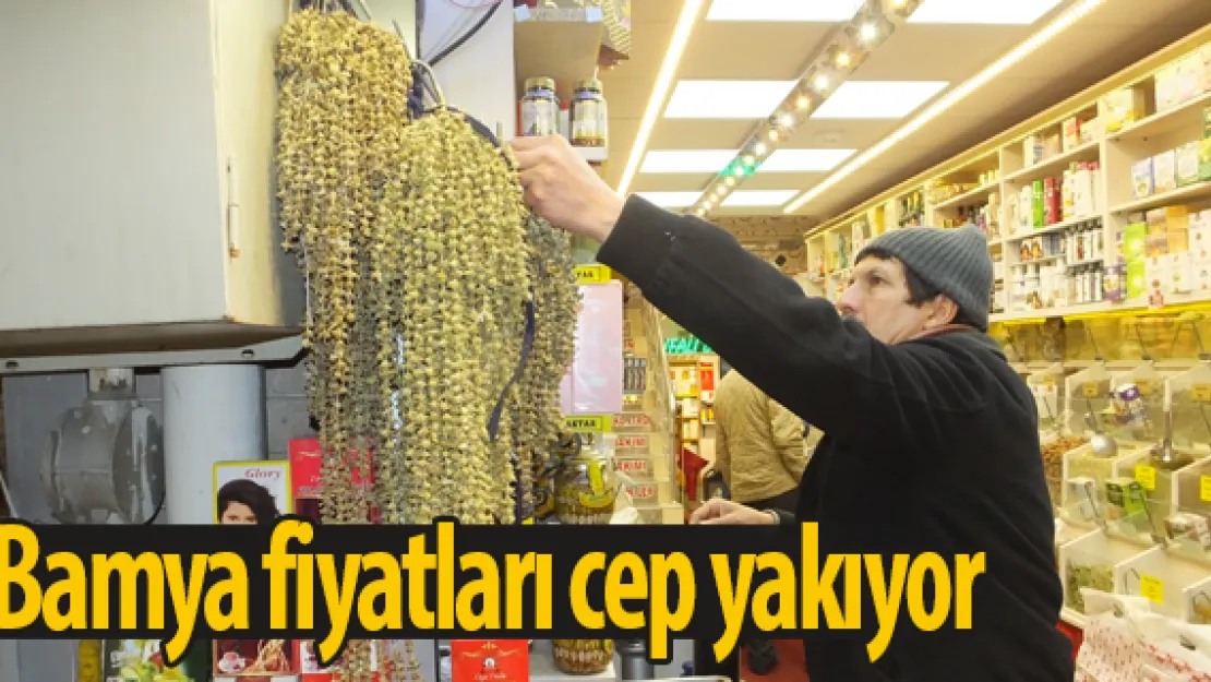 Bamya fiyatları cep yakıyor