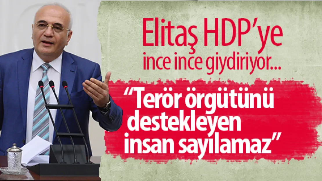Elitaş HDP'ye ince ince giydiriyor...