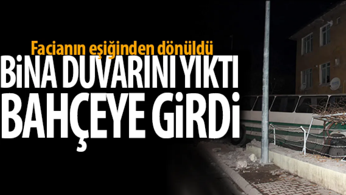 Kayseri'de facianın eşiğinden dönüldü