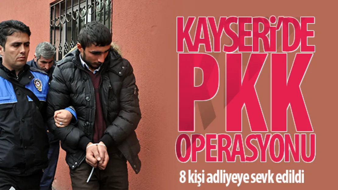 Kayseri'deki PKK/KCK Operasyonu