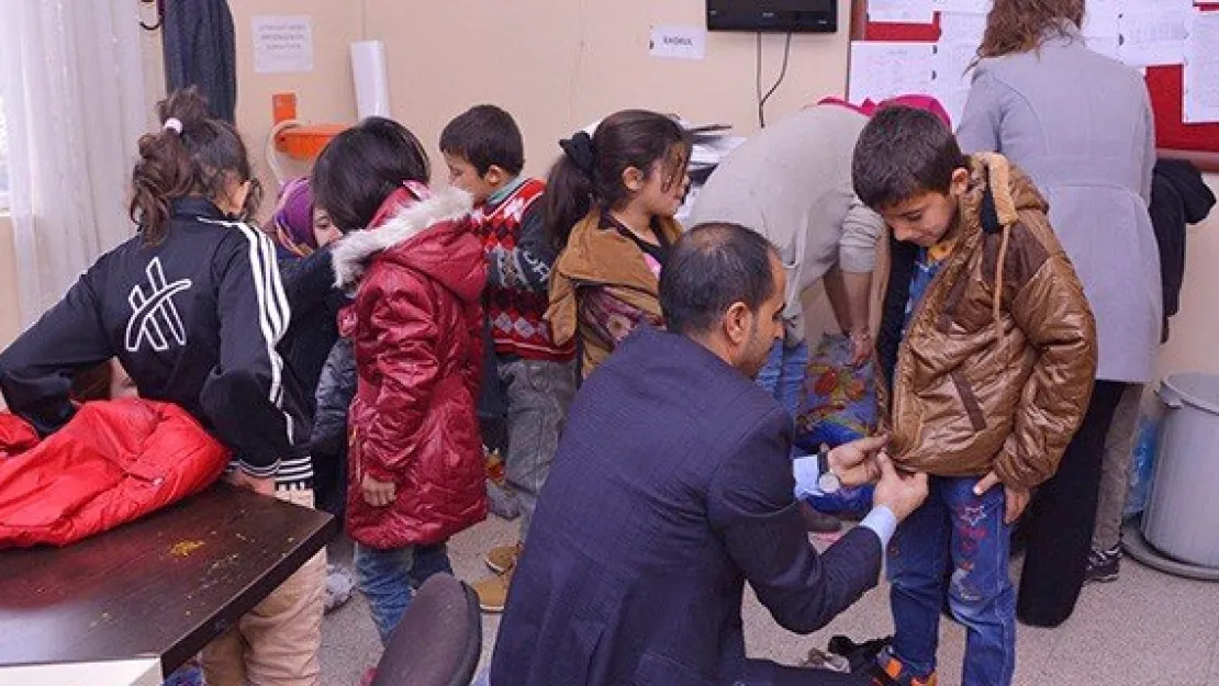 Kayseri'den Ceylanpınar'a yardım eli
