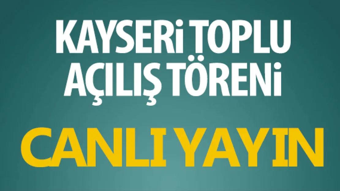 CUMHURBAŞKANI KONUŞUYOR-Canlı Yayın