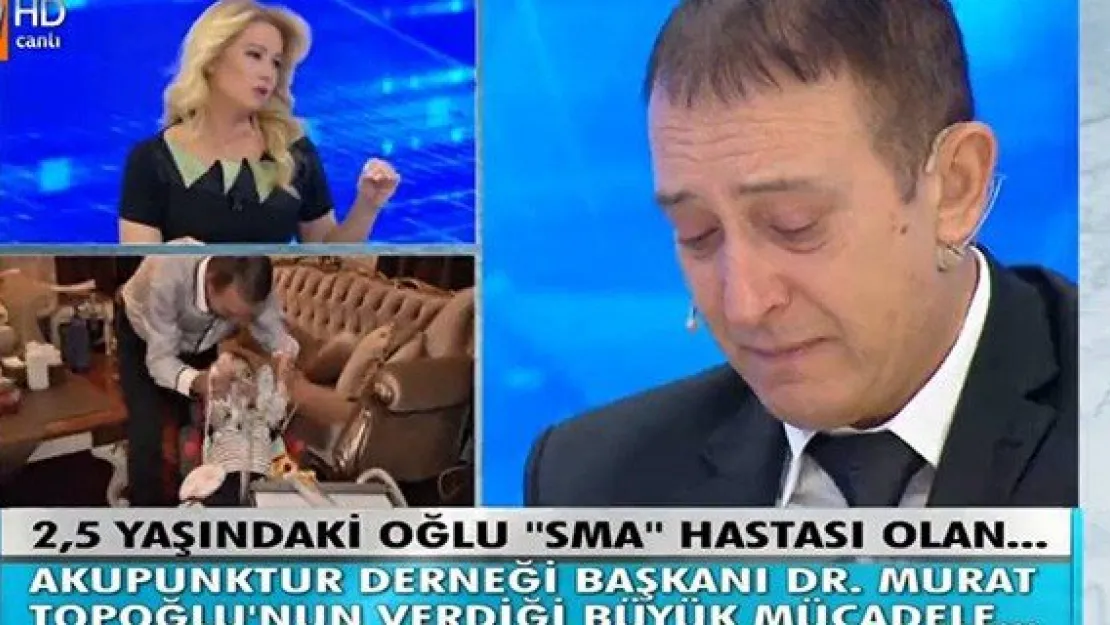Oğlu için verdiği mücadeleyi Müge Anlı'da anlattı