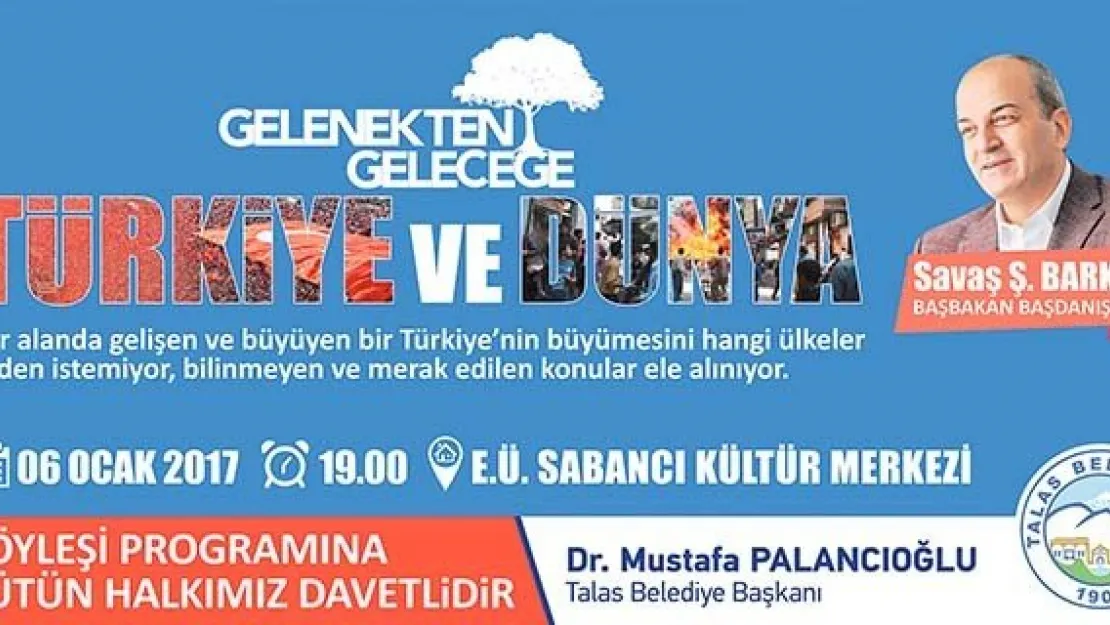 Barkçin ile 'Türkiye ve Dünya' konuşulacak