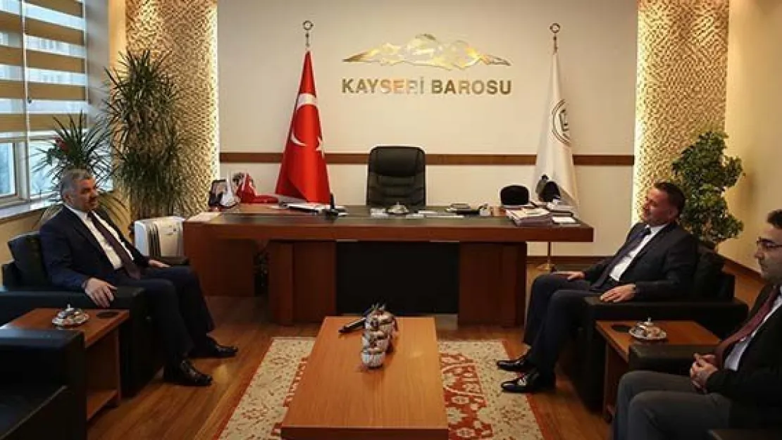 Başkan Çelikten Baro ziyareti