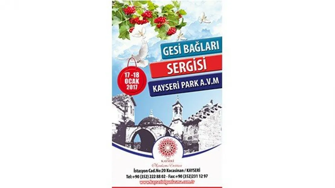 Gesi Bağları Sergisi bugün açılıyor