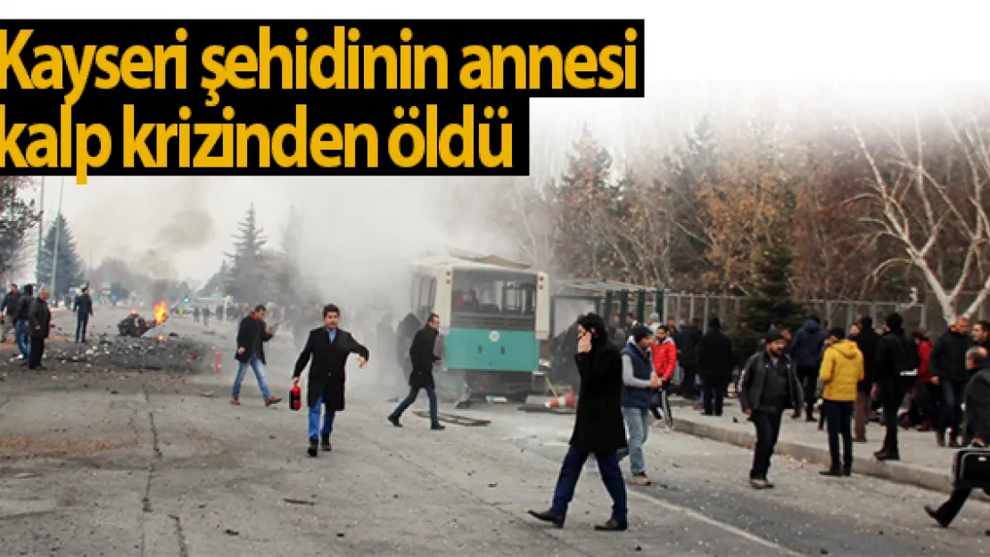 Kayseri şehidinin annesi üzdü
