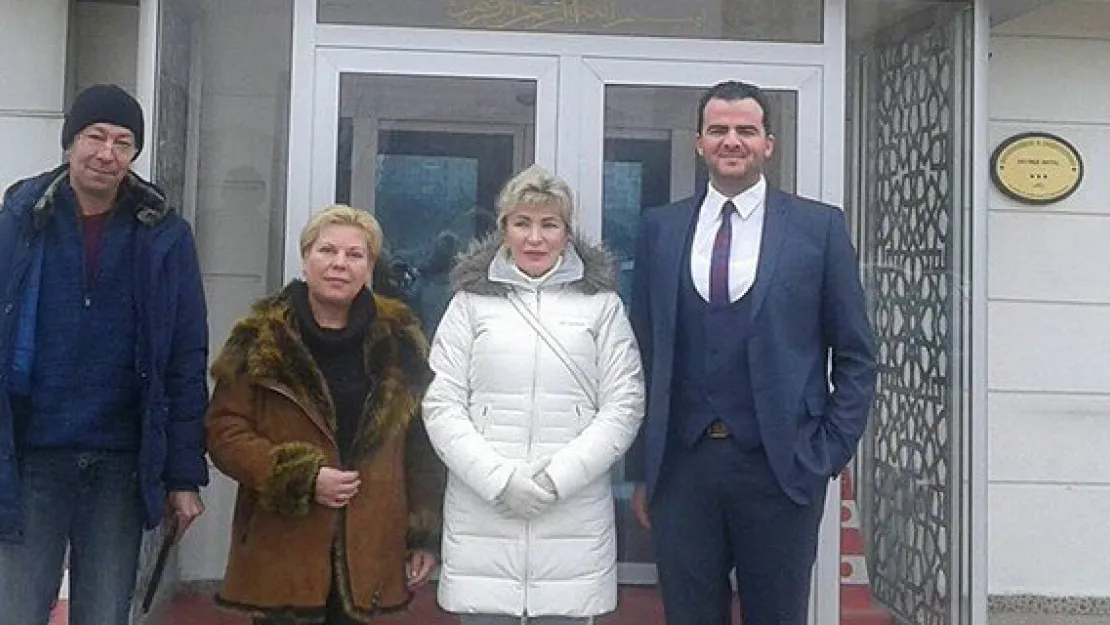 Rus turistler Erciyes'e hayran kaldı