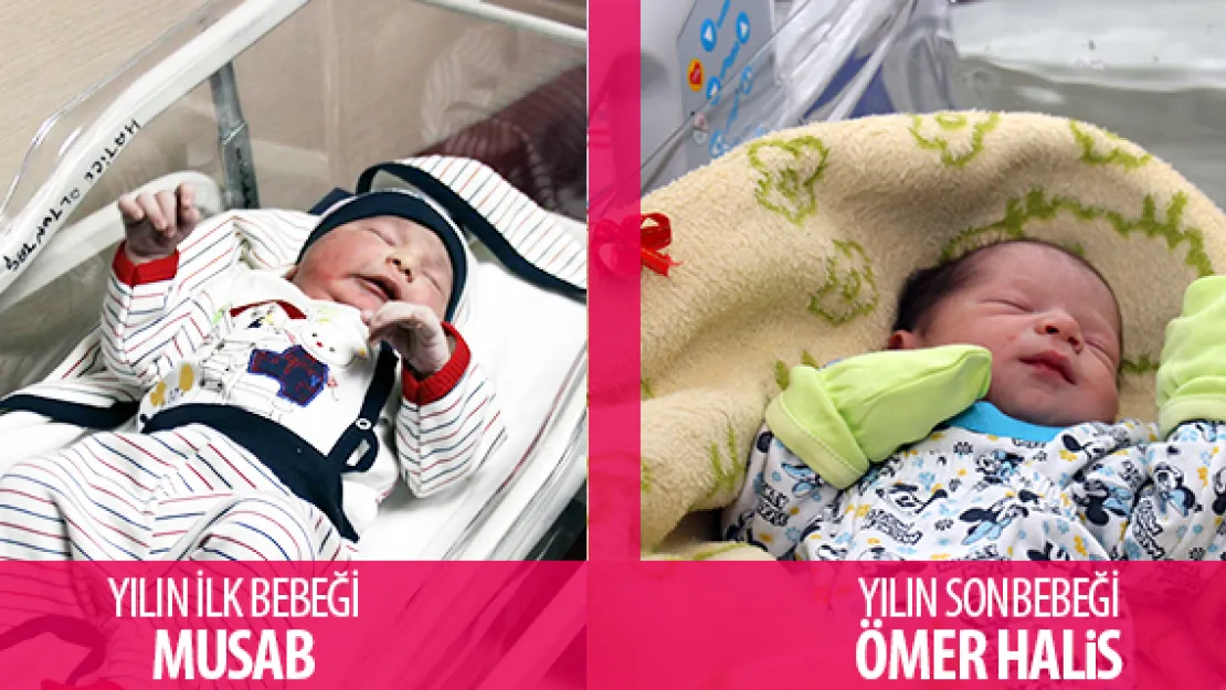 Yılın son bebeği "Ömer Halis"