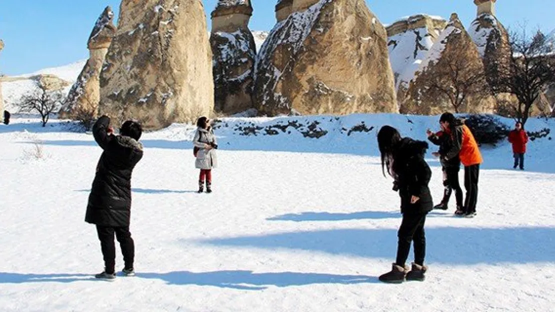 Kapadokya'ya turist akını