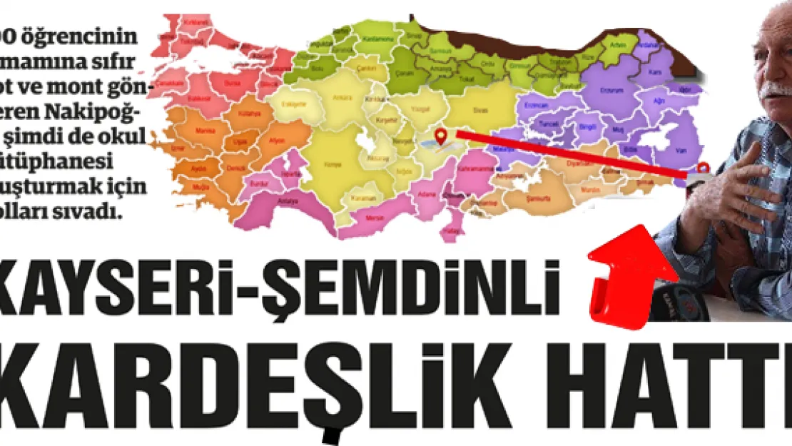 KAYSERİ-ŞEMDİNLİ KARDEŞLİK HATTI