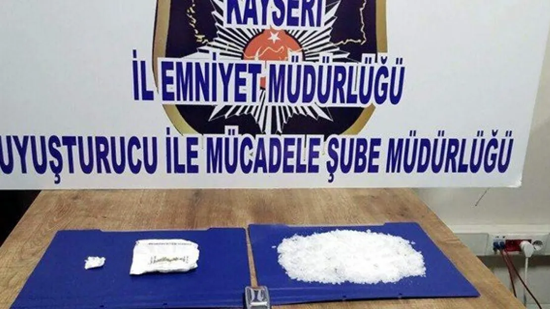 Kayseri'de uyuşturucu operasyonu