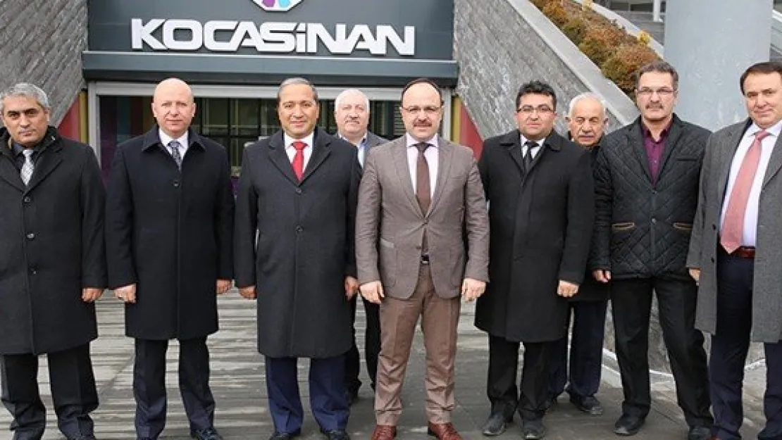 Kocasinan kaymakamları ağırladı