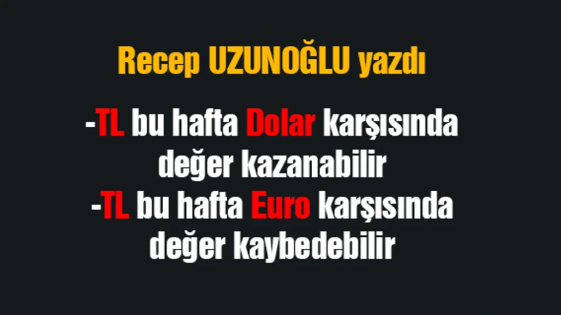 Paranın Yönü-Recep Uzunoğlu