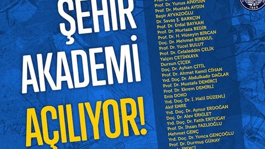 Şehir Akademi açılıyor