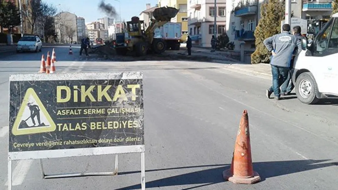 Yesevi caddesi yenilendi