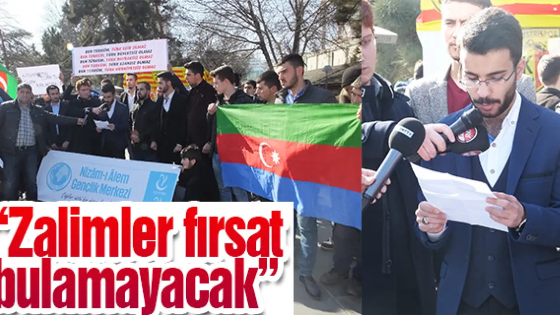 'Zalimler fırsat bulamayacak'