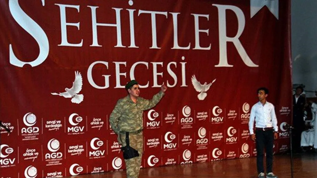 AGD'den 'Şehitler Gecesi' programı