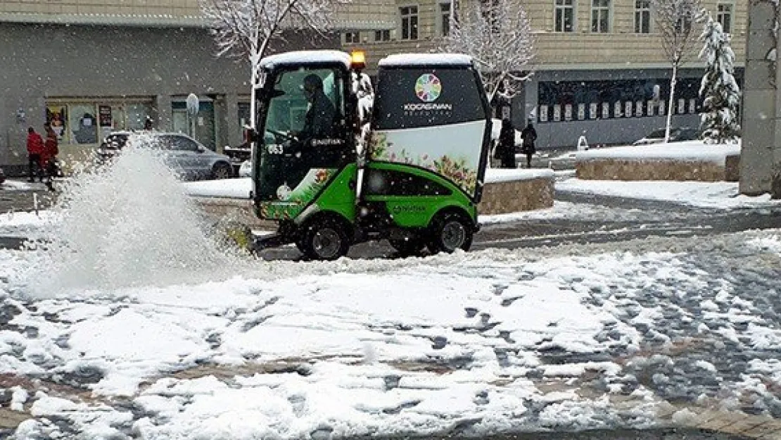 Kayseri'de kar yağışı