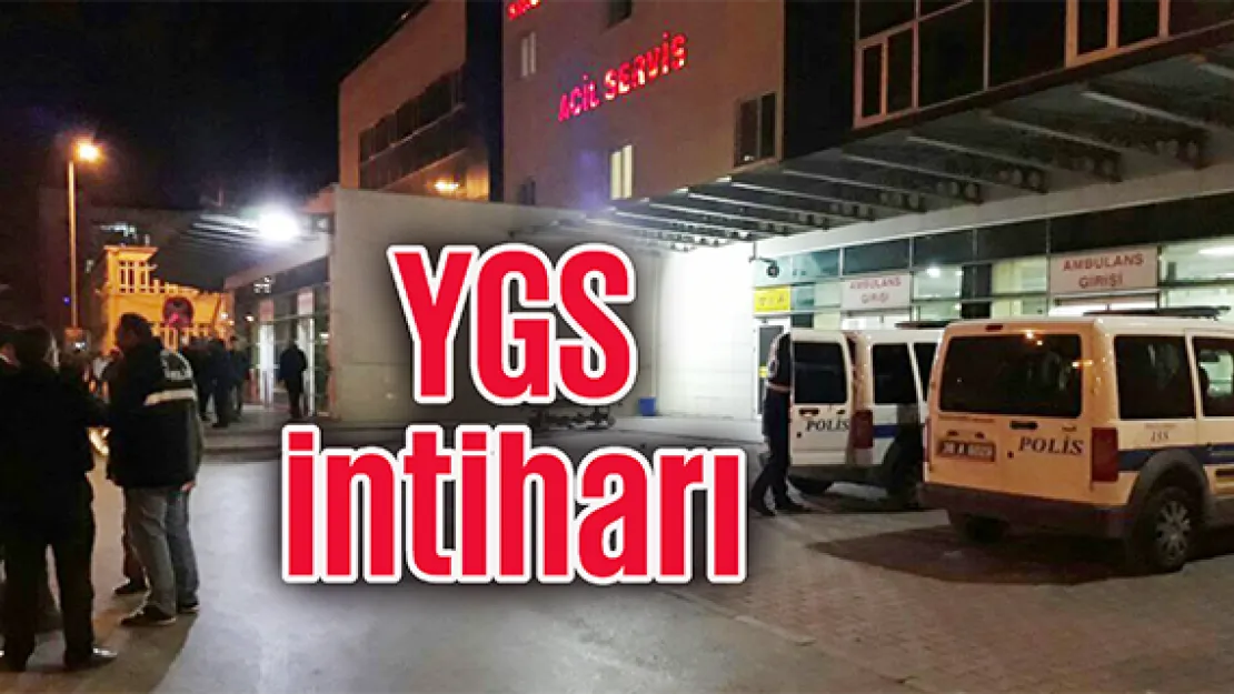 Kayseri'de YGS intiharı