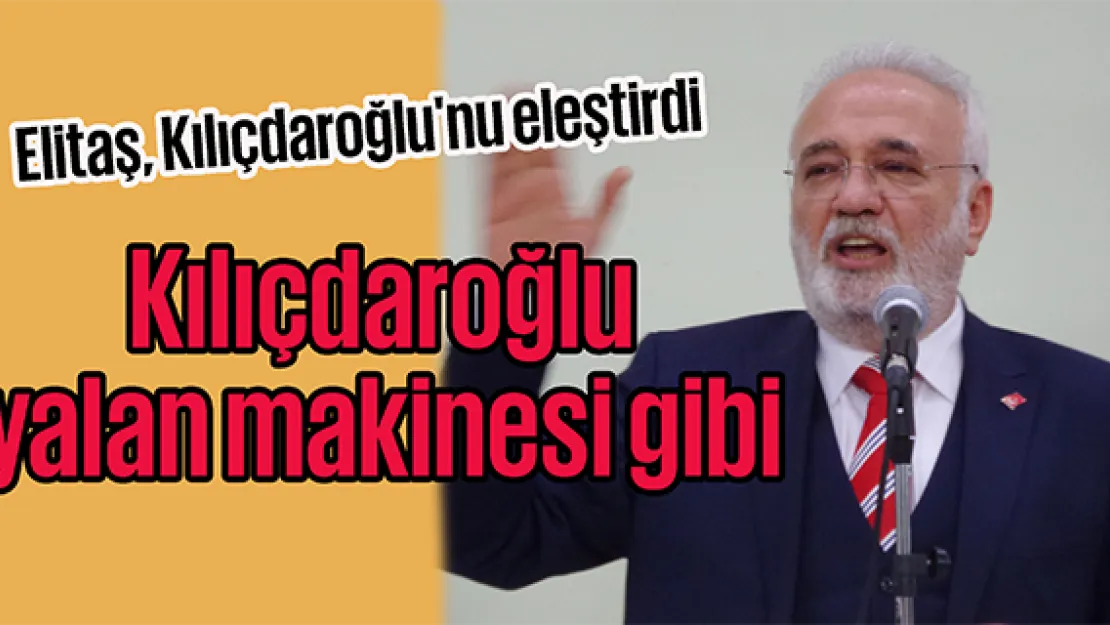 Kılıçdaroğlu yalan makinesi gibi