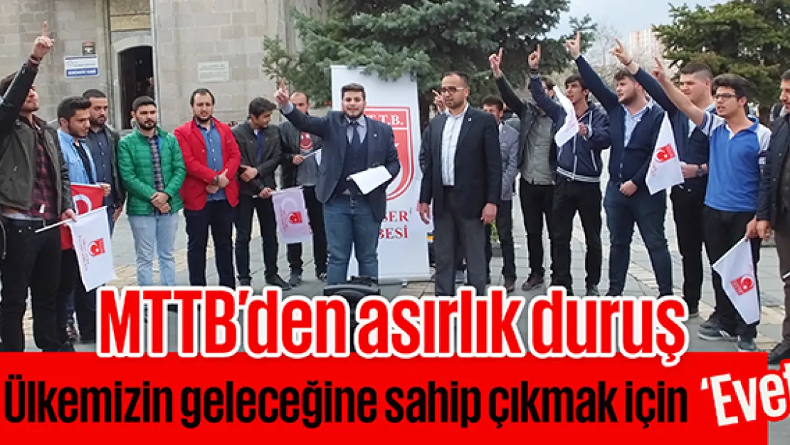 MTTB'den asırlık duruş