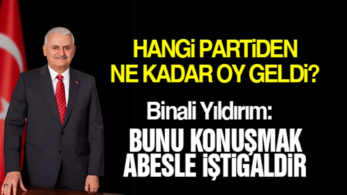 HANGi PARTiDEN NE KADAR OY GELDi?