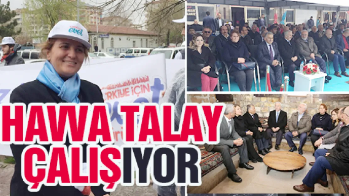 HAVVA TALAY 'ÇALIŞI'YOR