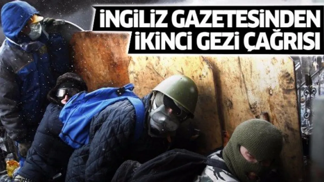 İngiliz gazetesinden 'ikinci Gezi' çağrısı