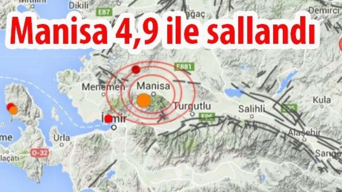 Manisa  4,9 ile sallandı