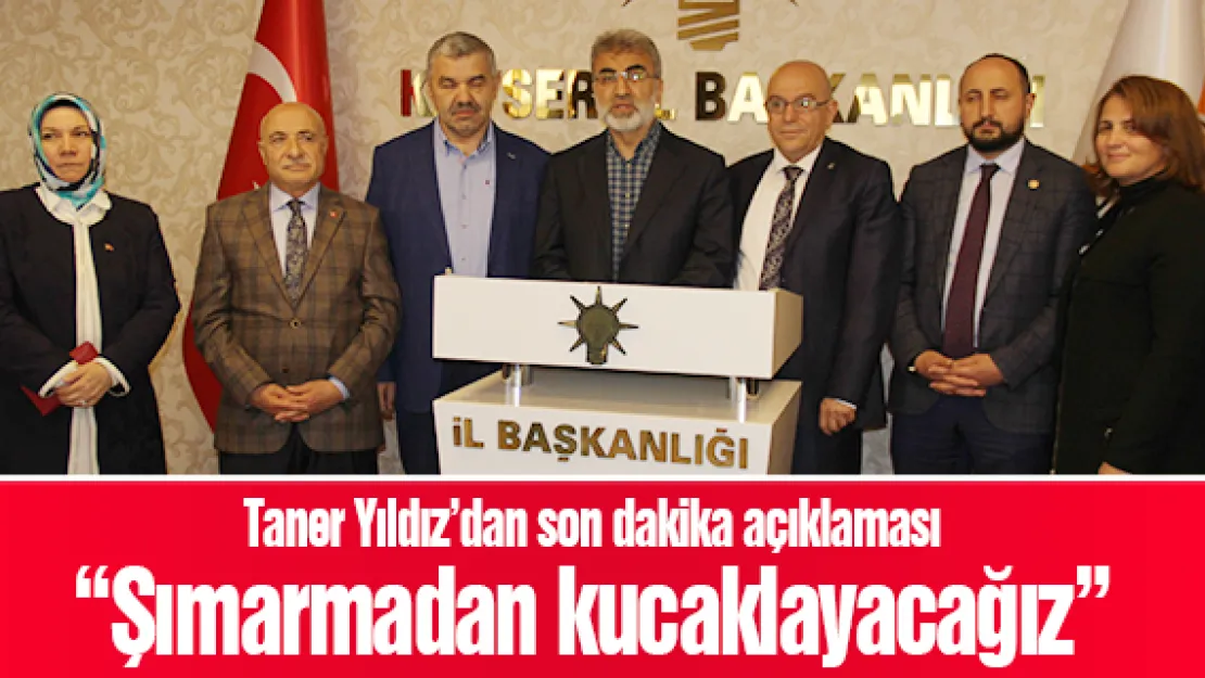 'Şımarmadan kucaklayacağız'