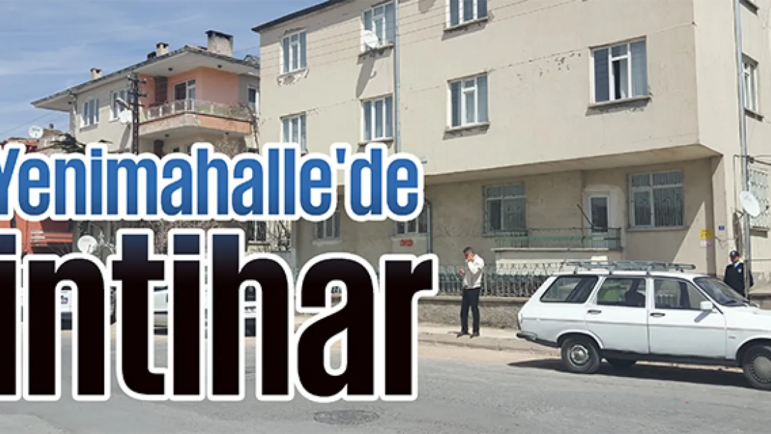 Yenimahalle'de intihar