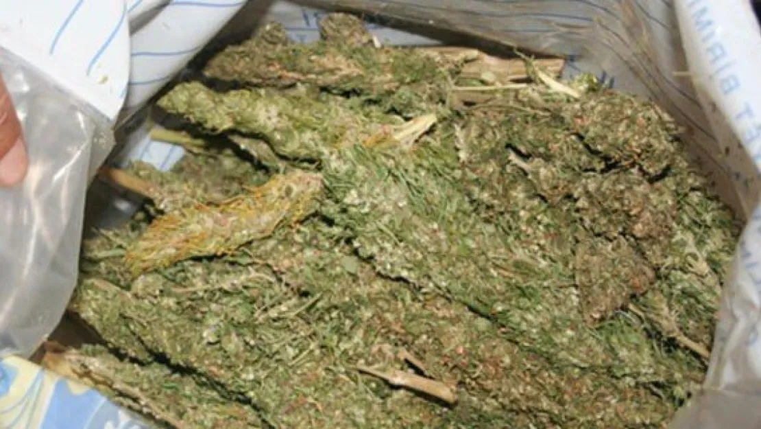 9 kilo esrar ile yakalanan 3 sanığa 13'er yıl hapis