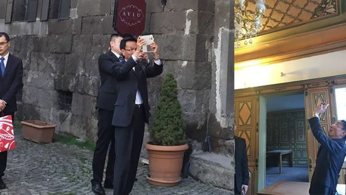 Çin Büyükelçisi Kayseri tarihine hayran kaldı