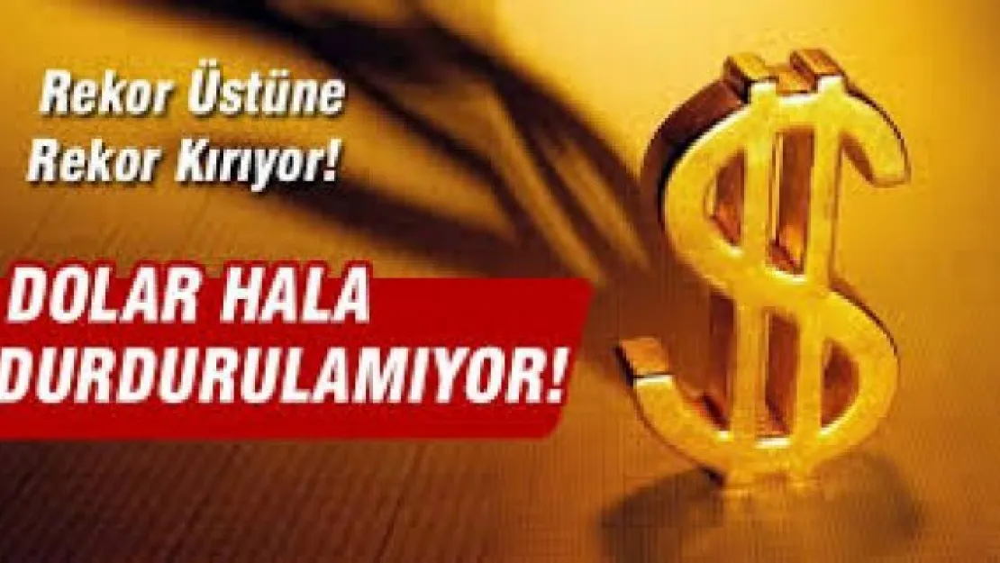 Dolar inişini sürdürüyor