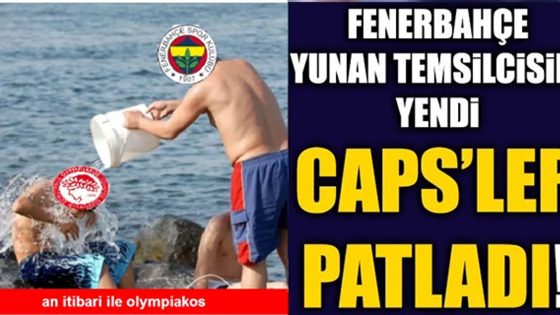 Fenerbahçe Olympiakos'u yendi, sosyal medya çalkalandı